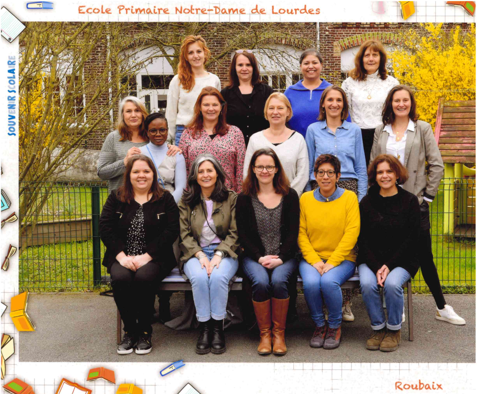 Equipe éducative ecole Notre Dame de Lourdes